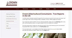 Desktop Screenshot of crowntrees.co.uk